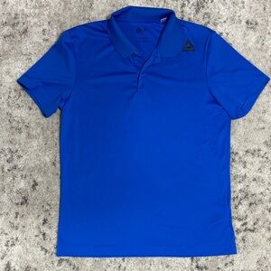 Reebok Men's Vibrant Blue Polo